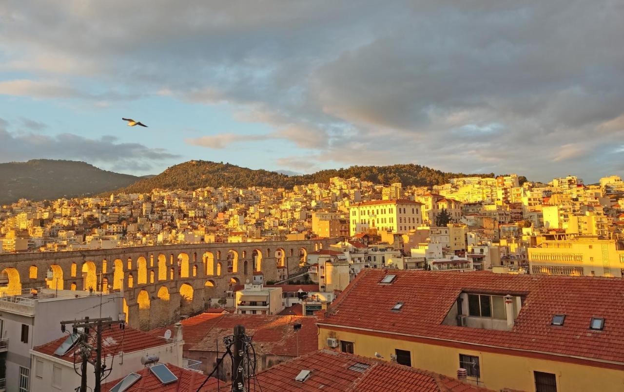 Old-Town Roof-Garden Suite Kavala Exteriör bild