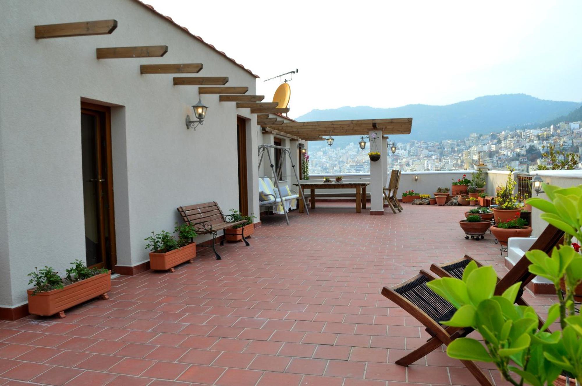Old-Town Roof-Garden Suite Kavala Exteriör bild