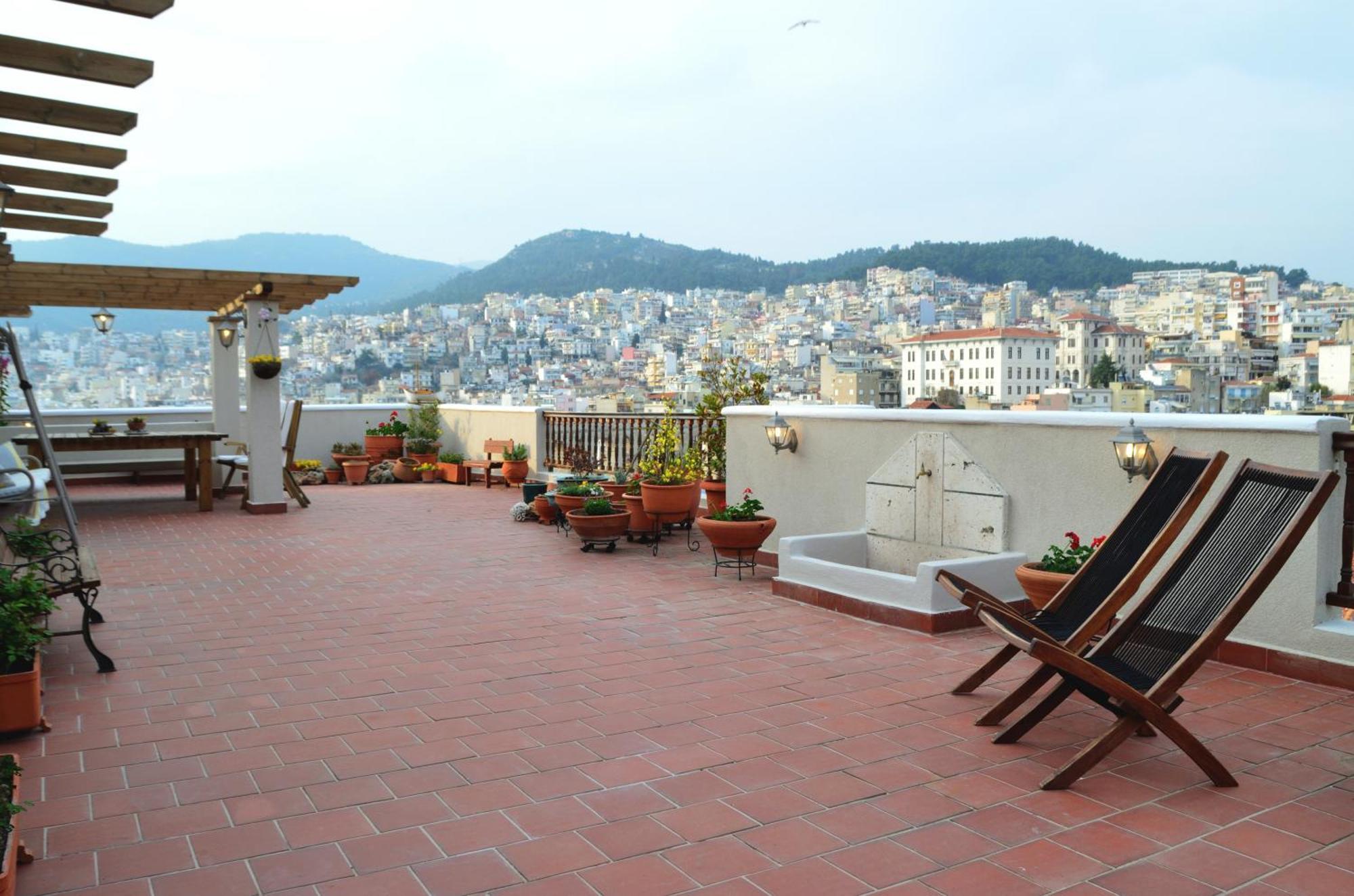 Old-Town Roof-Garden Suite Kavala Exteriör bild